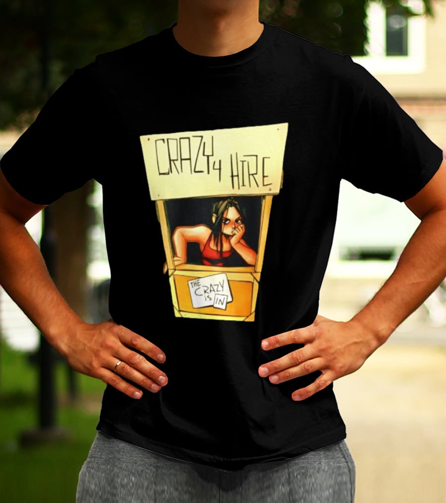 Nemi Montoya Crazy 4 Hire Comic Strip The Crazy Is T-Shirt
