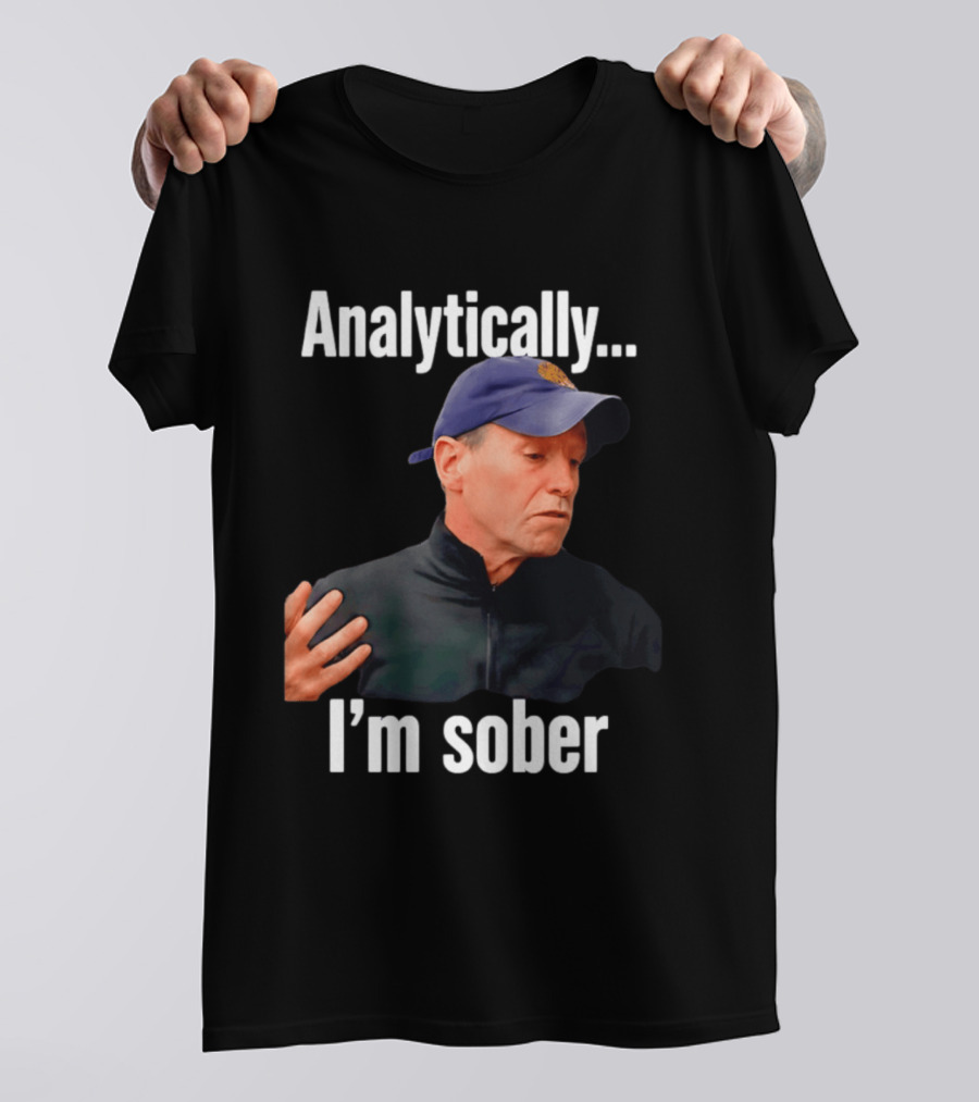 New York Knicks Analytically I'm Sober T-Shirt