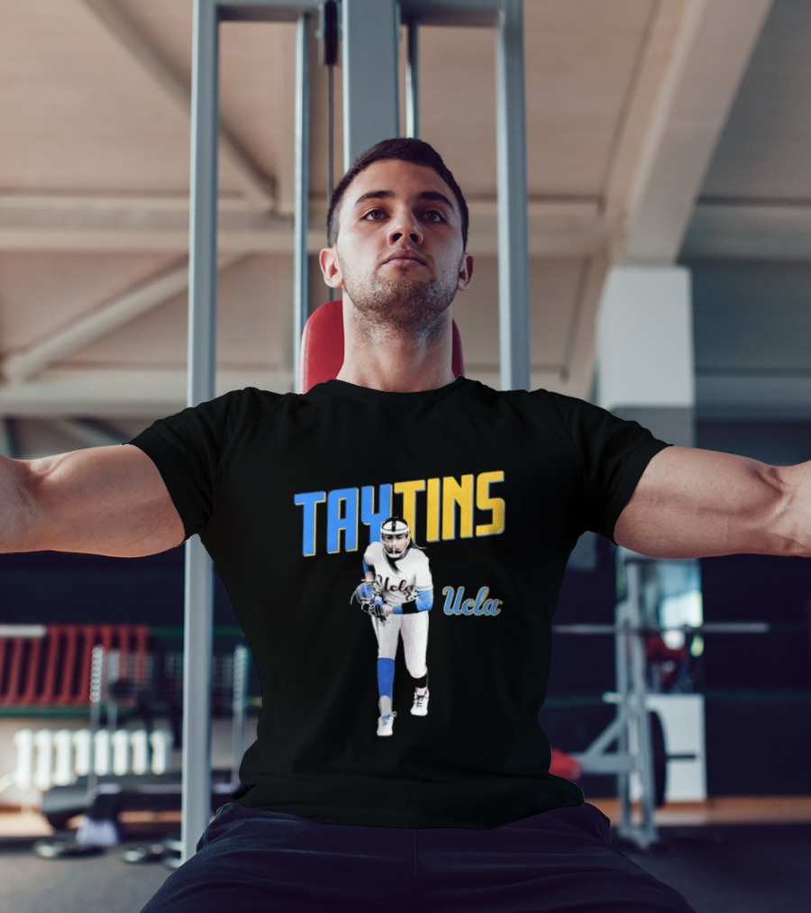 Taytins UCLA Bruins Softball Player T-Shirt