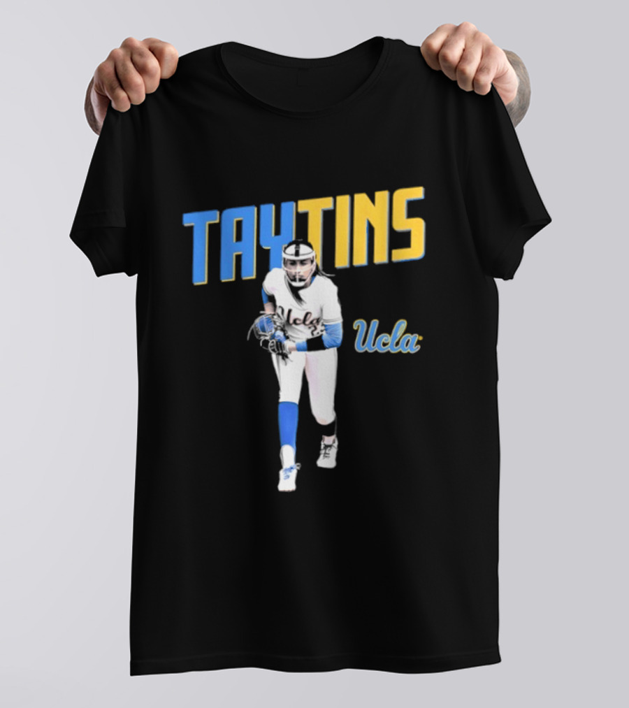 Taytins UCLA Bruins Softball Player T-Shirt