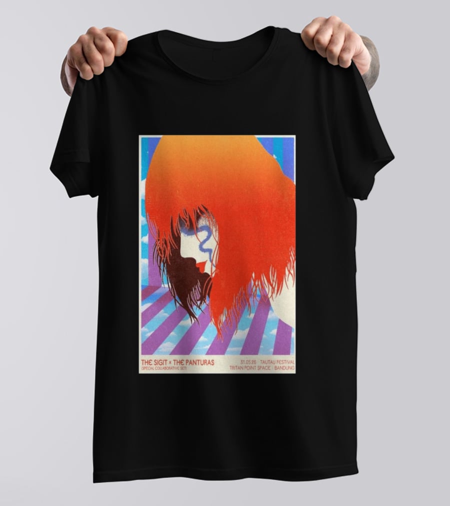 The Sigit X The Panturas Tautau Festival Bandung 31.05.2026 Tritan Point Space T-Shirt