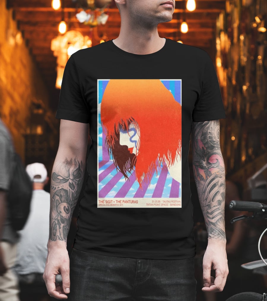 The Sigit X The Panturas Tautau Festival Bandung 31.05.2026 Tritan Point Space T-Shirt