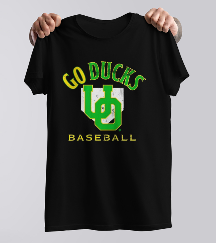 Go Ducks UO Oregon Baseball T-Shirt