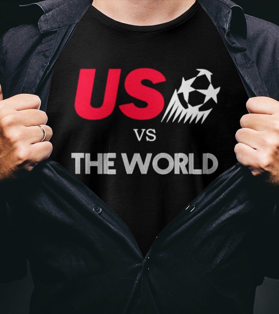 USA Vs The World Soccer 2026 Championship Matchup Fan Collection T-Shirt