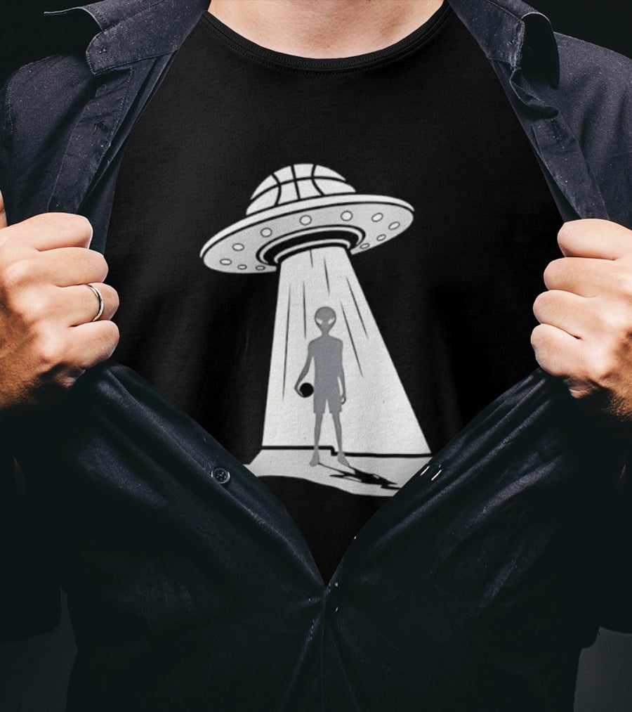 Victor Wembanyama Alien Wemby UFO San Antonio Spurs NBA Basketball T-Shirt