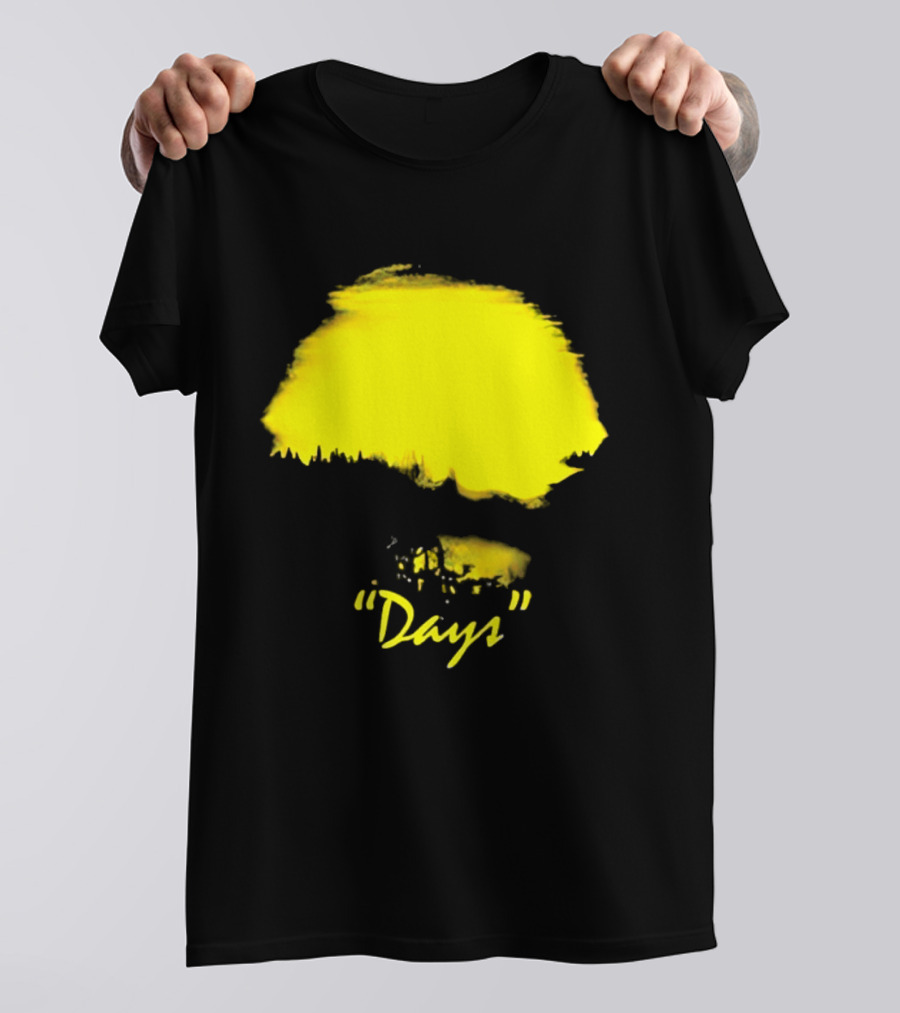 Welcome To Yellow "Days" Bright Sunshine Paintstroke T-Shirt