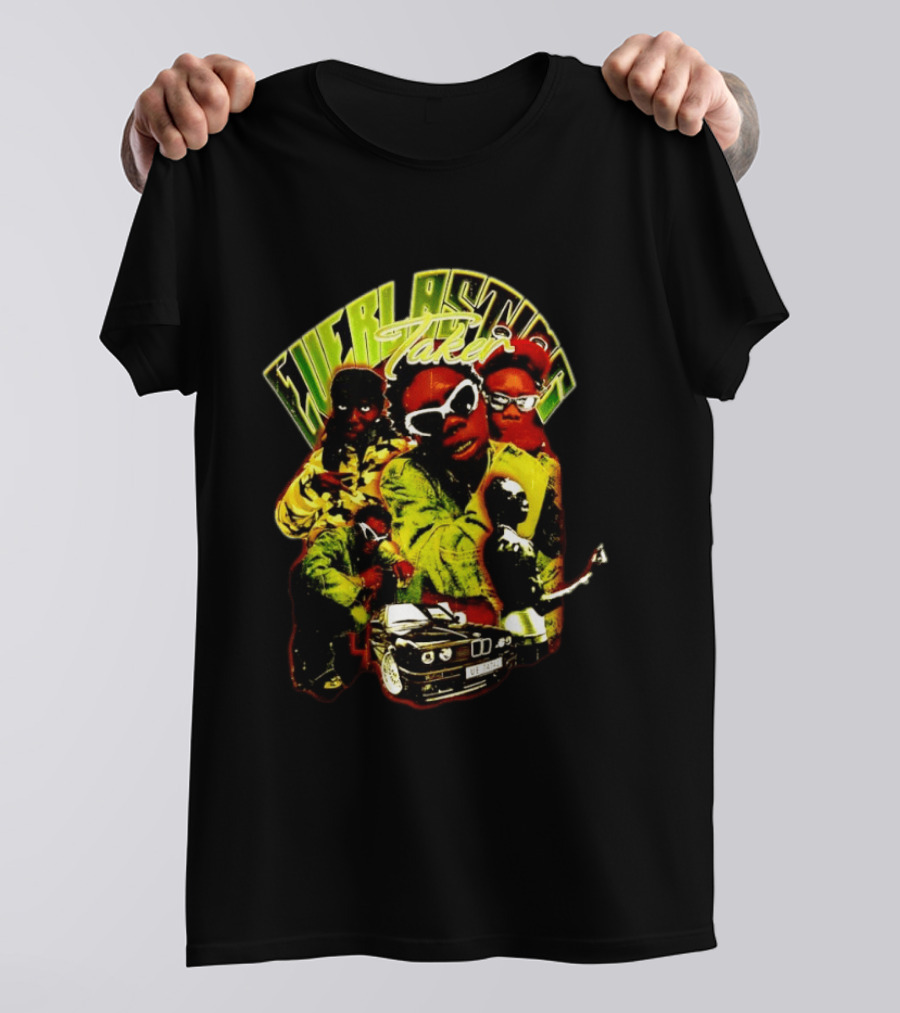 Everblastin Taker Yung L Grip Muzik Nigerian Afrobeats Reggae Dancehall Music Artist T-Shirt