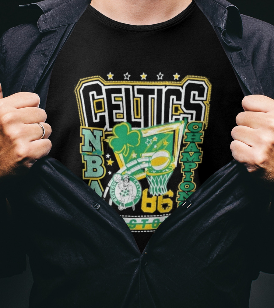 Celtics NBA Champions 1986 Boston '47 Collection T-Shirt