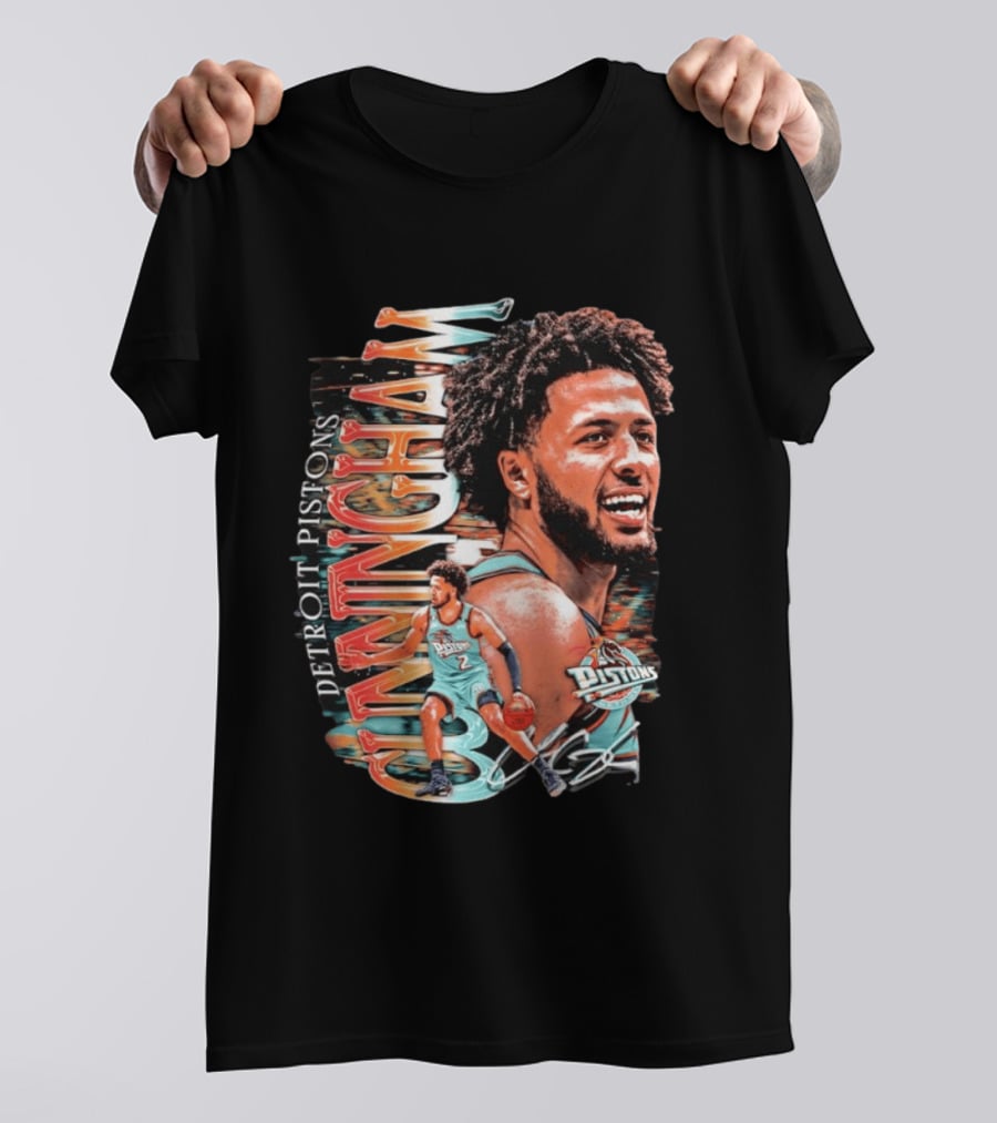 Cade Cunningham Detroit Pistons CUNNINGHAM Pistons T-Shirt
