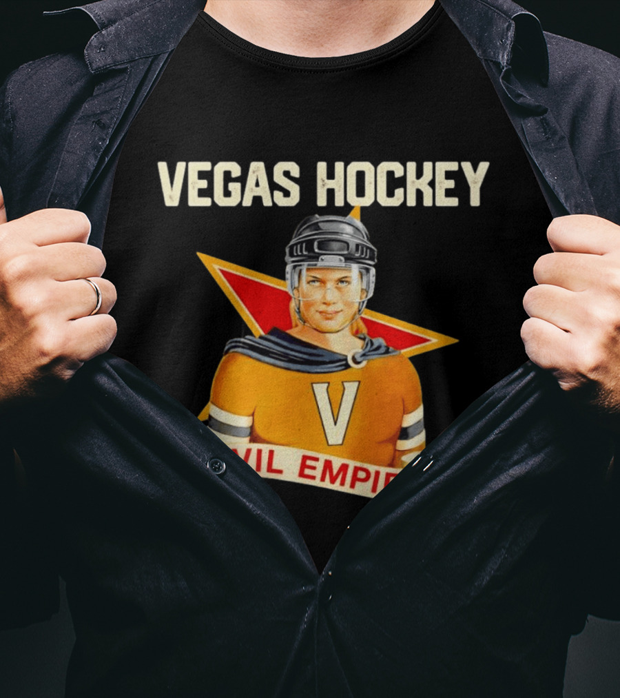 Vegas Hockey Ivan Drago Evil Empire T-Shirt
