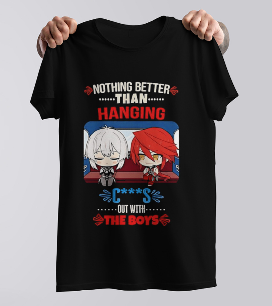 Nothing Better Than Hanging Out With The Boys Otto Apocalypse Kevin Kaslana Honkai Impact 3rd T-Shirt