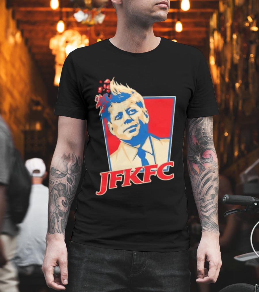 JFKFC John F. Kennedy KFC Mashup T-Shirt