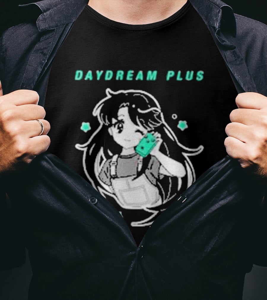 Run For Cover Records Daydream Plus Anime Inspired Clear Toner Aesthetic T-Shirt