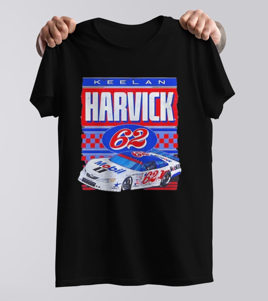 Keelan Harvick 62 Mobil 1 Toyota Camry NASCAR Racing T-Shirt