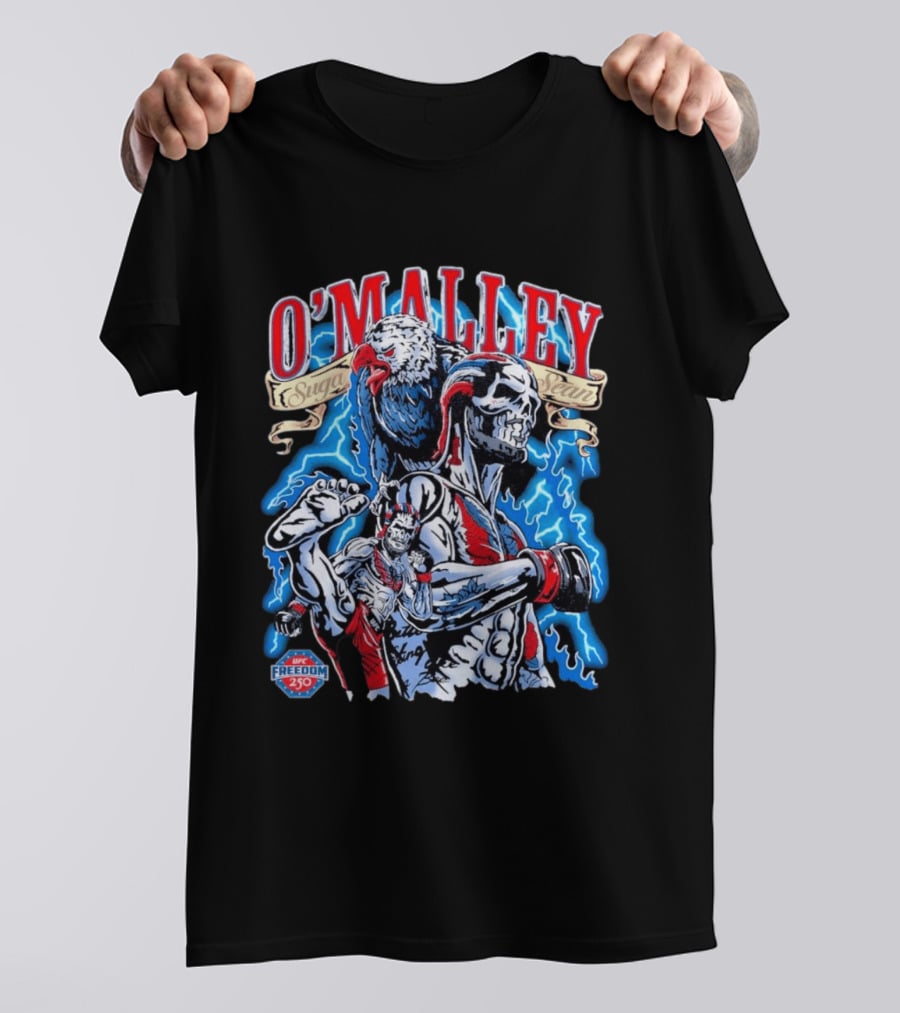 Sean O'Malley Suga Sean UFC Freedom 250 Warren Lotas T-Shirt