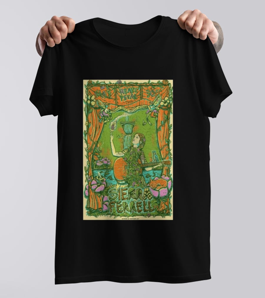 Sierra Ferrell Heavy Petal Tour May 20 2026 McMenamins Edgefield Portland Oregon T-Shirt