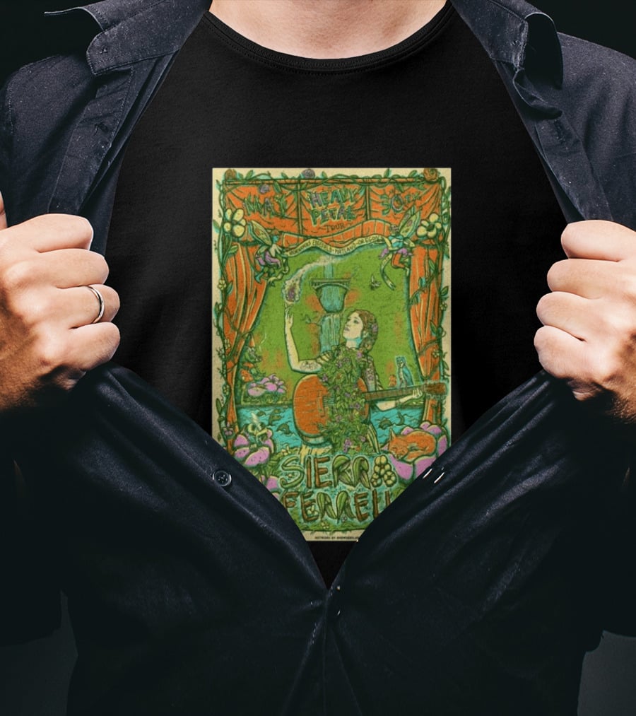 Sierra Ferrell Heavy Petal Tour May 20 2026 McMenamins Edgefield Portland Oregon T-Shirt