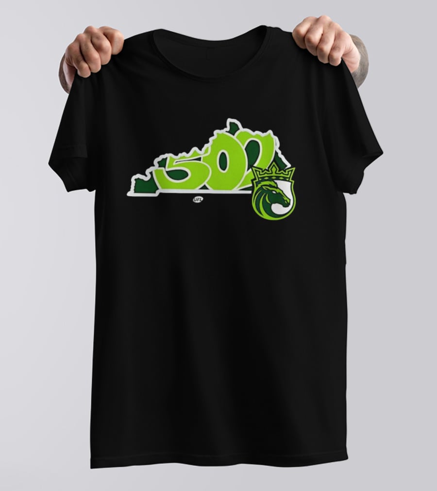 Louisville Kentucky 502 Xtreme United Football UFL Dragon Crest T-Shirt