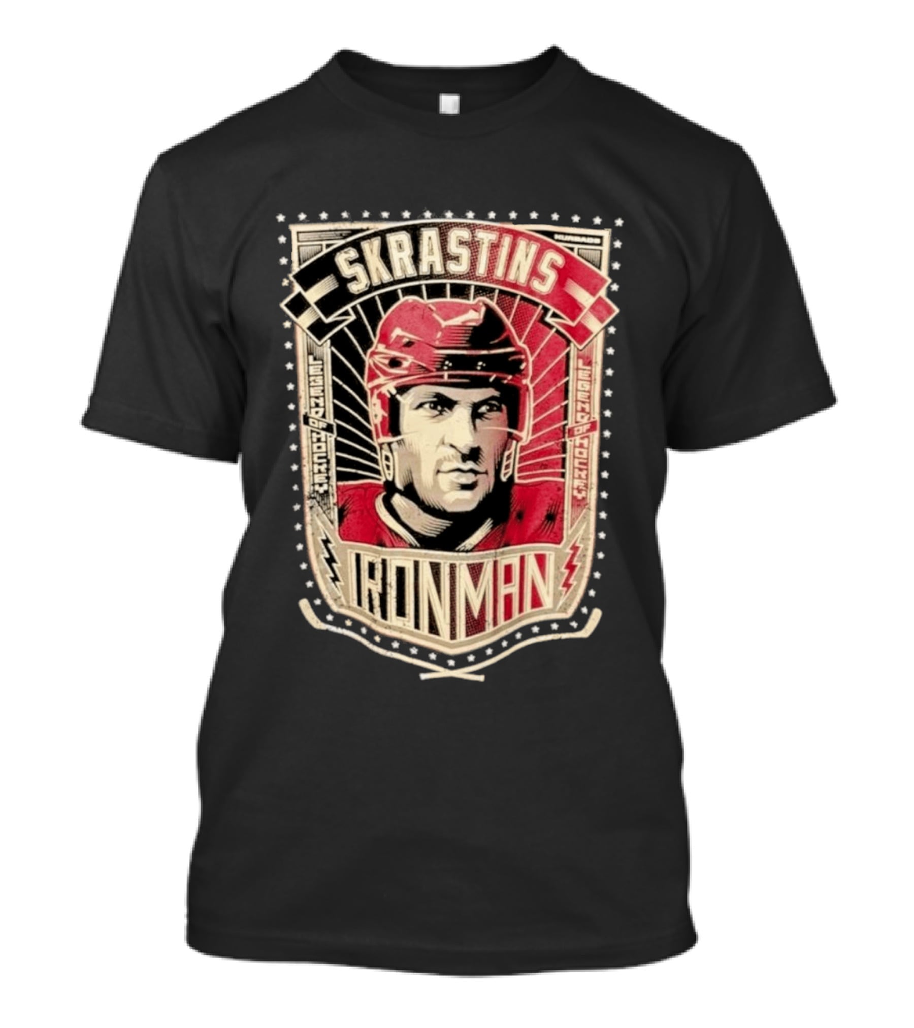 Skrastins Ironman Legend Of Hockey T-Shirt