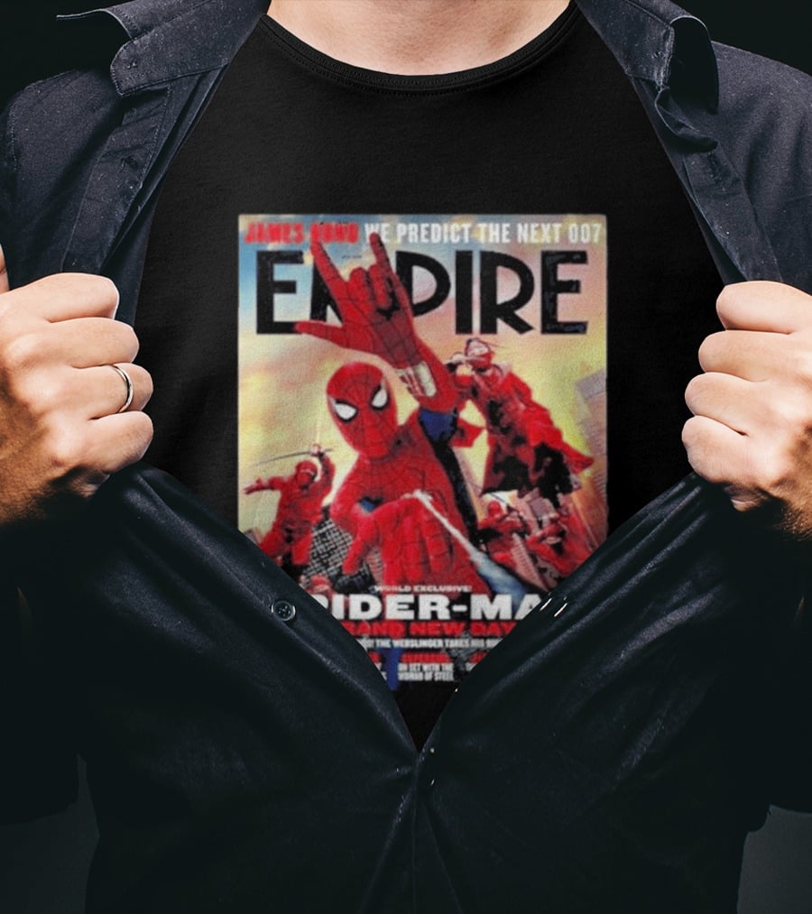 Empire Magazine Spider Man Brand New Day The Webslinger Takes His Biggest Swing Yet T-Shirt