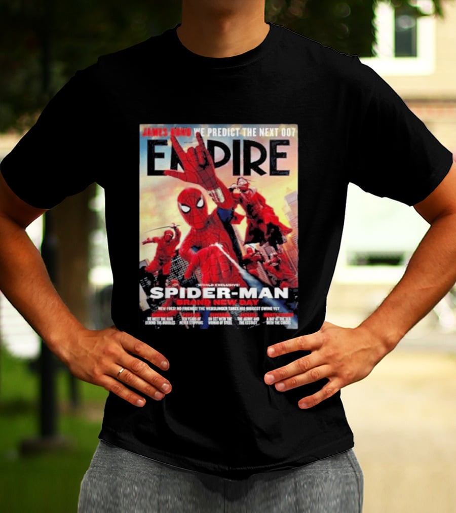 Empire Magazine Spider Man Brand New Day The Webslinger Takes His Biggest Swing Yet T-Shirt