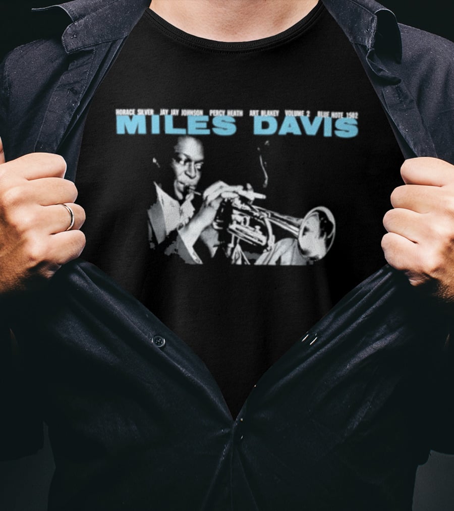 Miles Davis Volume 2 Album Cover Series Trumpet Player T-Shirt