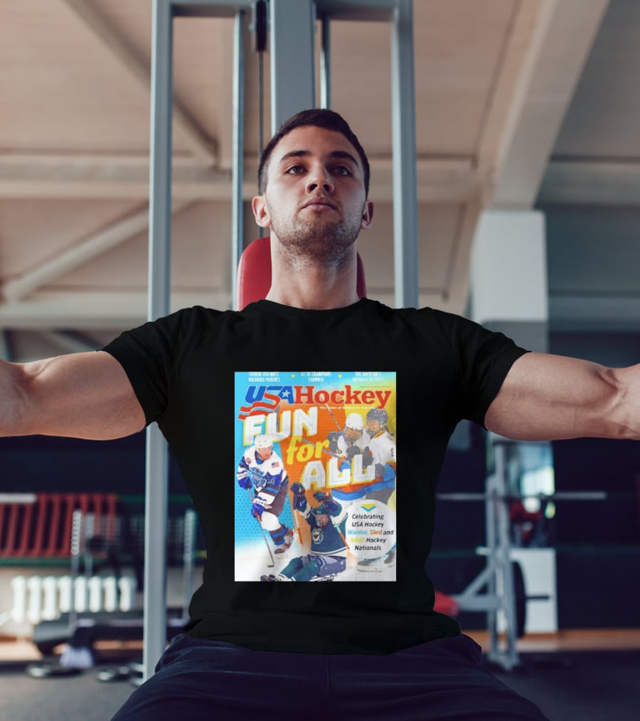 USA Hockey Fun For All Celebrating Warrior Sled And Adult Hockey Nationals T-Shirt