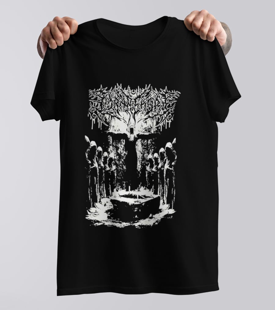 Burning Church Heavy Metal Ritual Tree Of Life T-Shirt