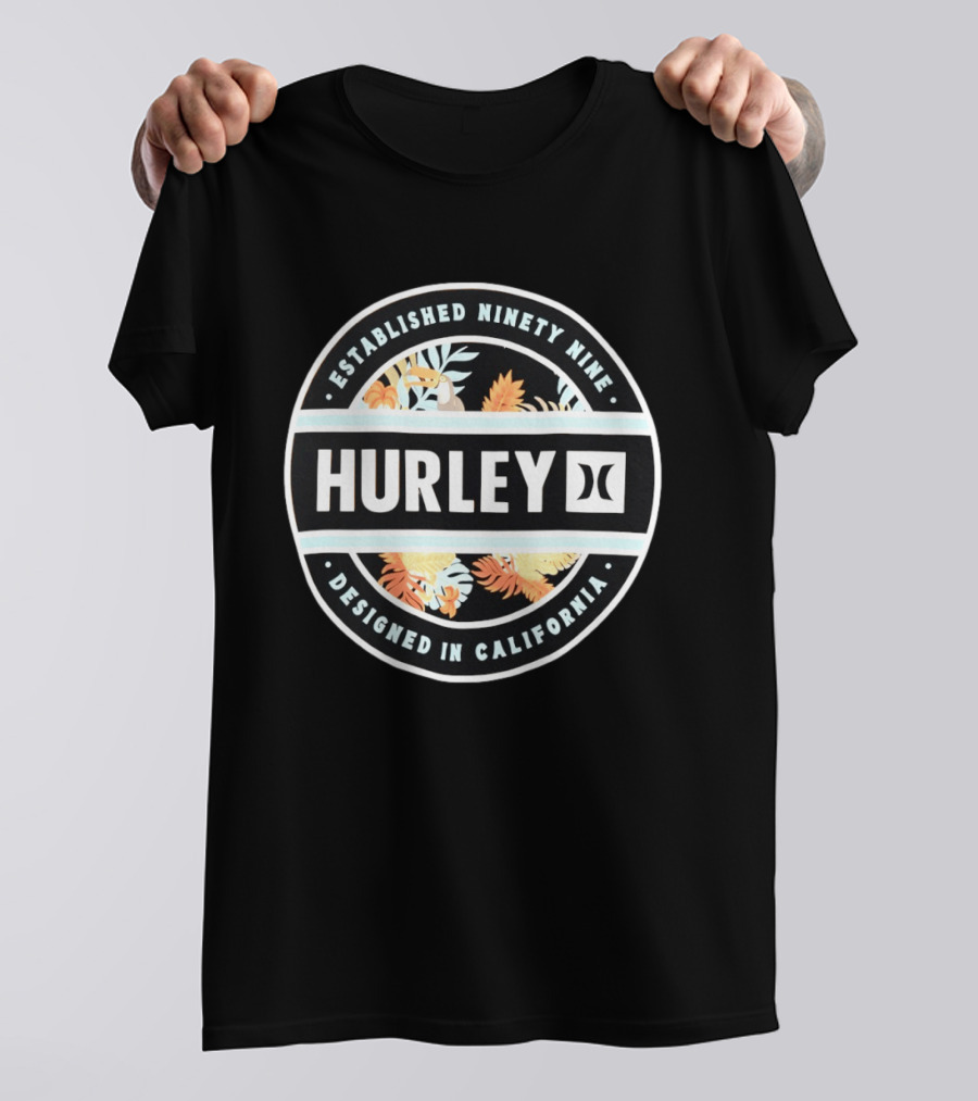 Hurley Established Ninety Nine Tropical California Collection T-Shirt