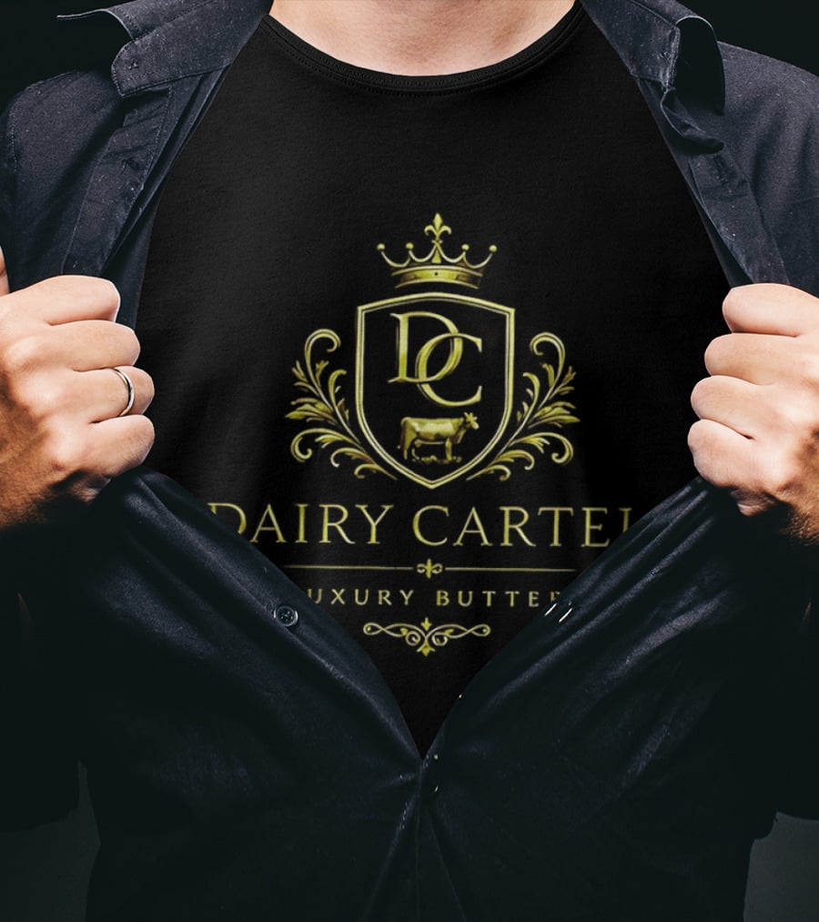 Dairy Cartel DC Luxury Butter Crown T-Shirt