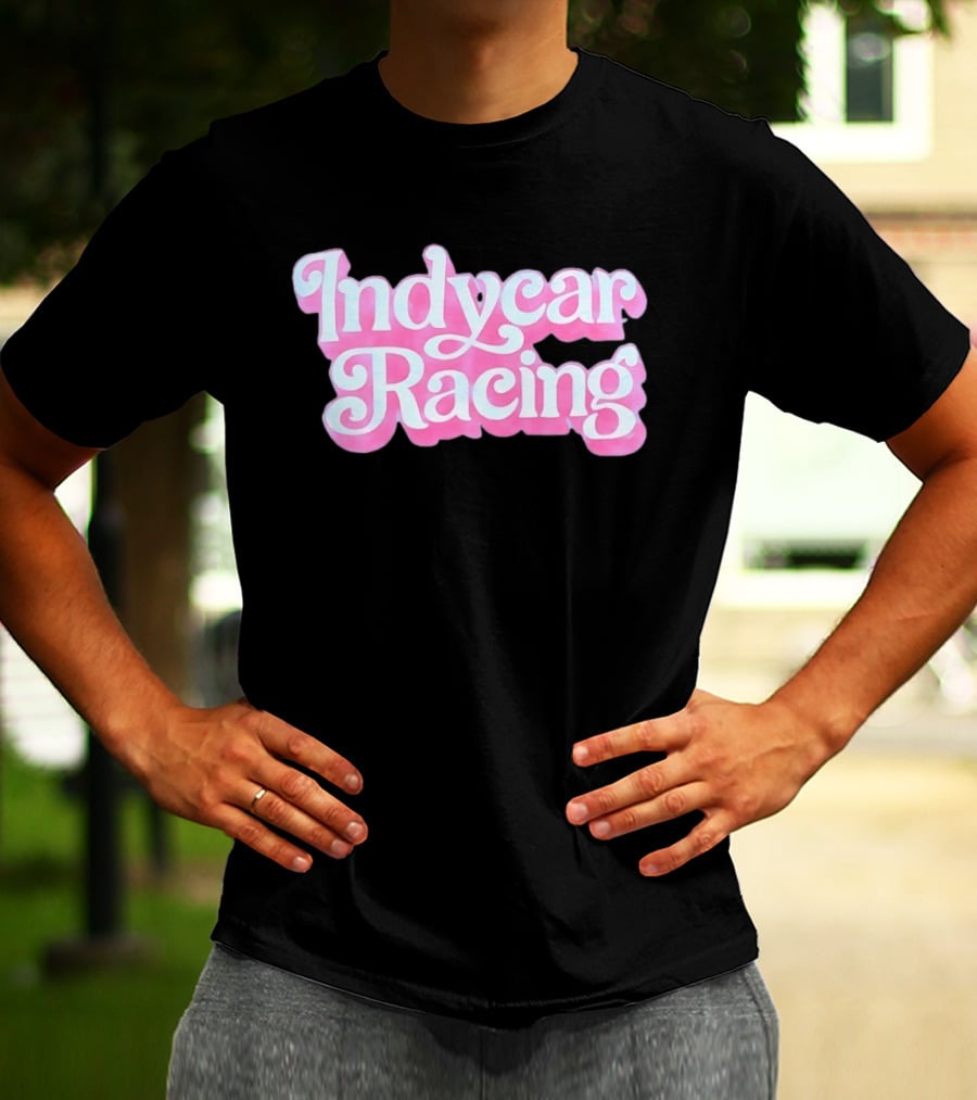 IndyCar Racing Barbie Pink T-Shirt