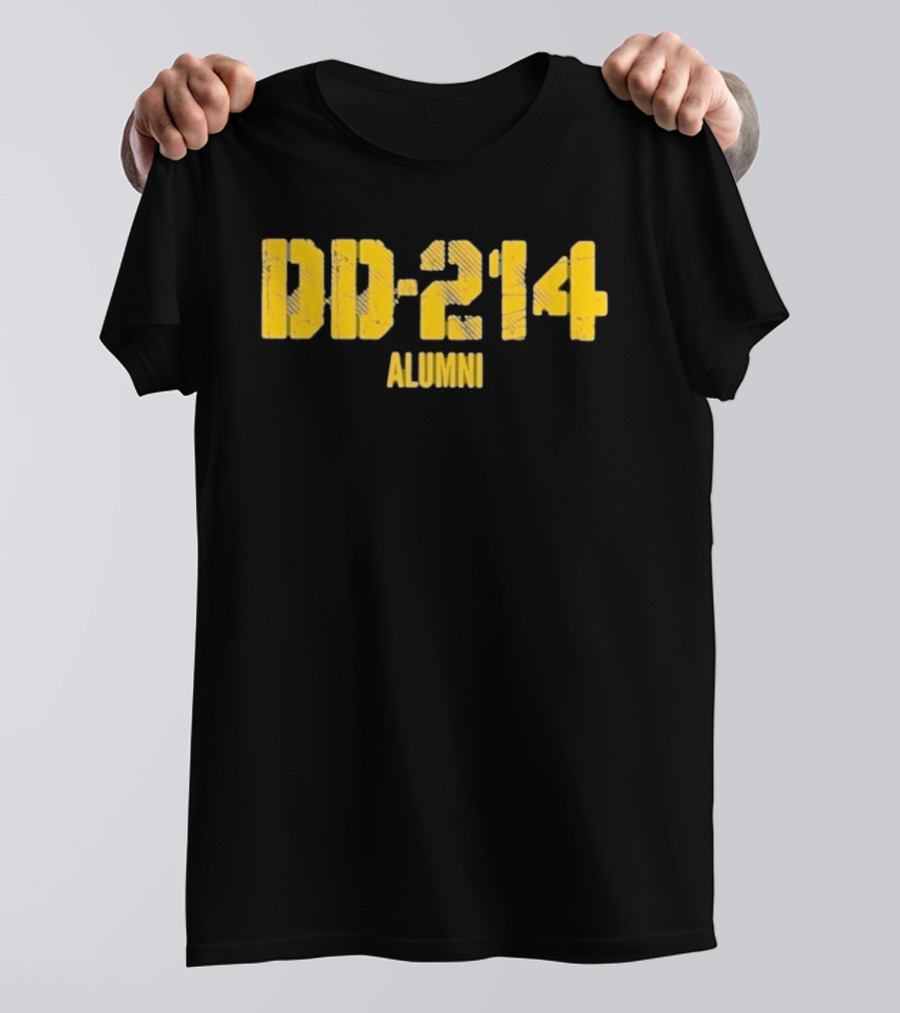 DD 214 Alumni US Military Veterans T-Shirt