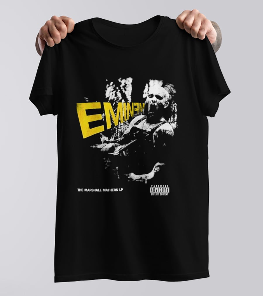 Dominik Szoboszlai Eminem The Marshall Mathers LP Parental Advisory T-Shirt