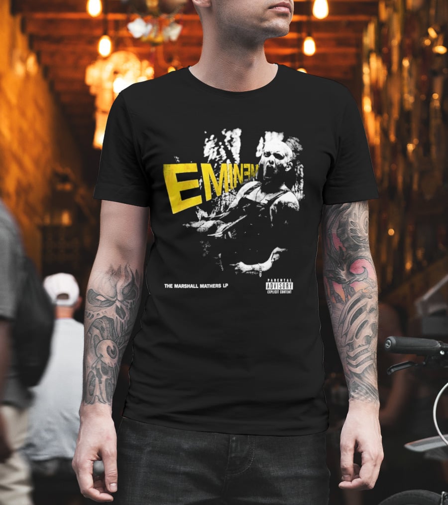 Dominik Szoboszlai Eminem The Marshall Mathers LP Parental Advisory T-Shirt