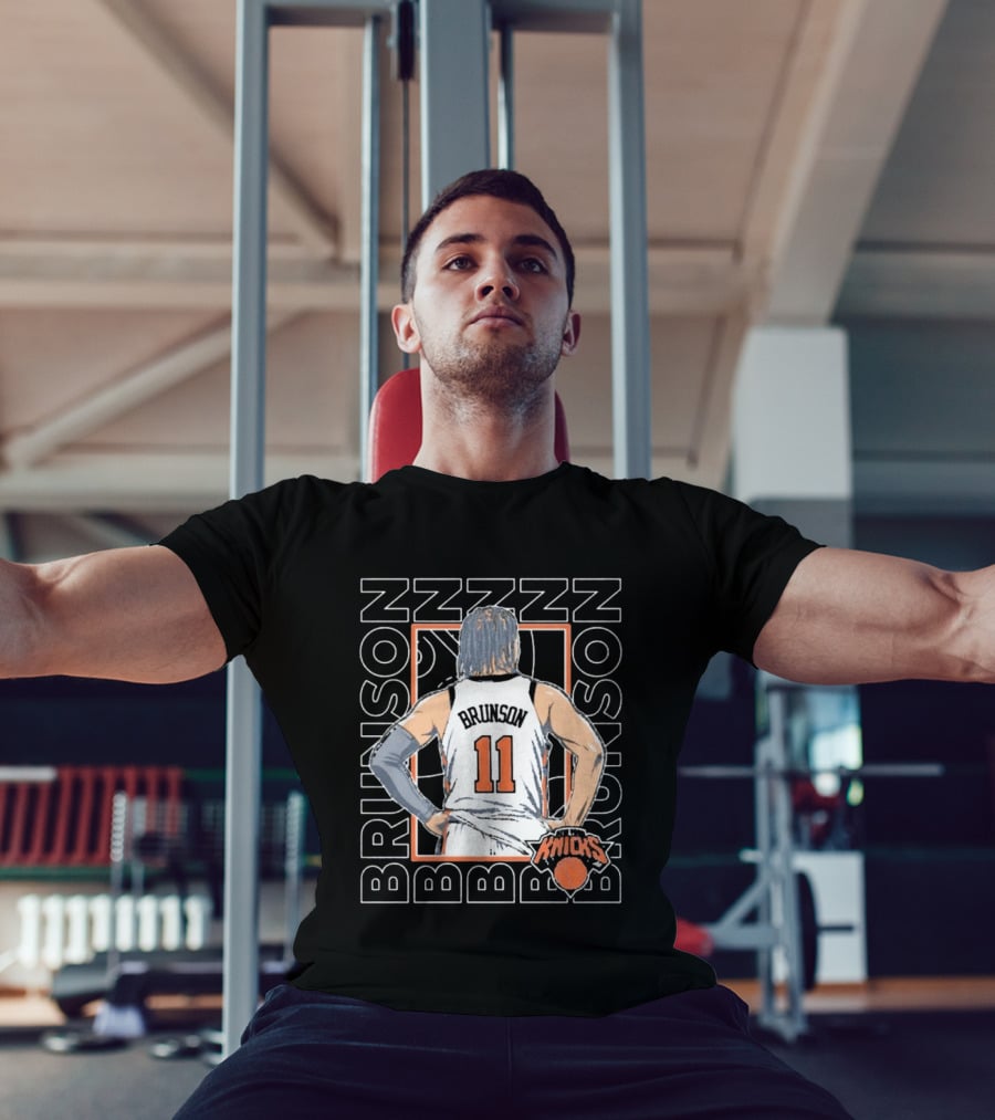 BRUNSON 11 New York Knicks Jalen Brunson ZZZZ T-Shirt