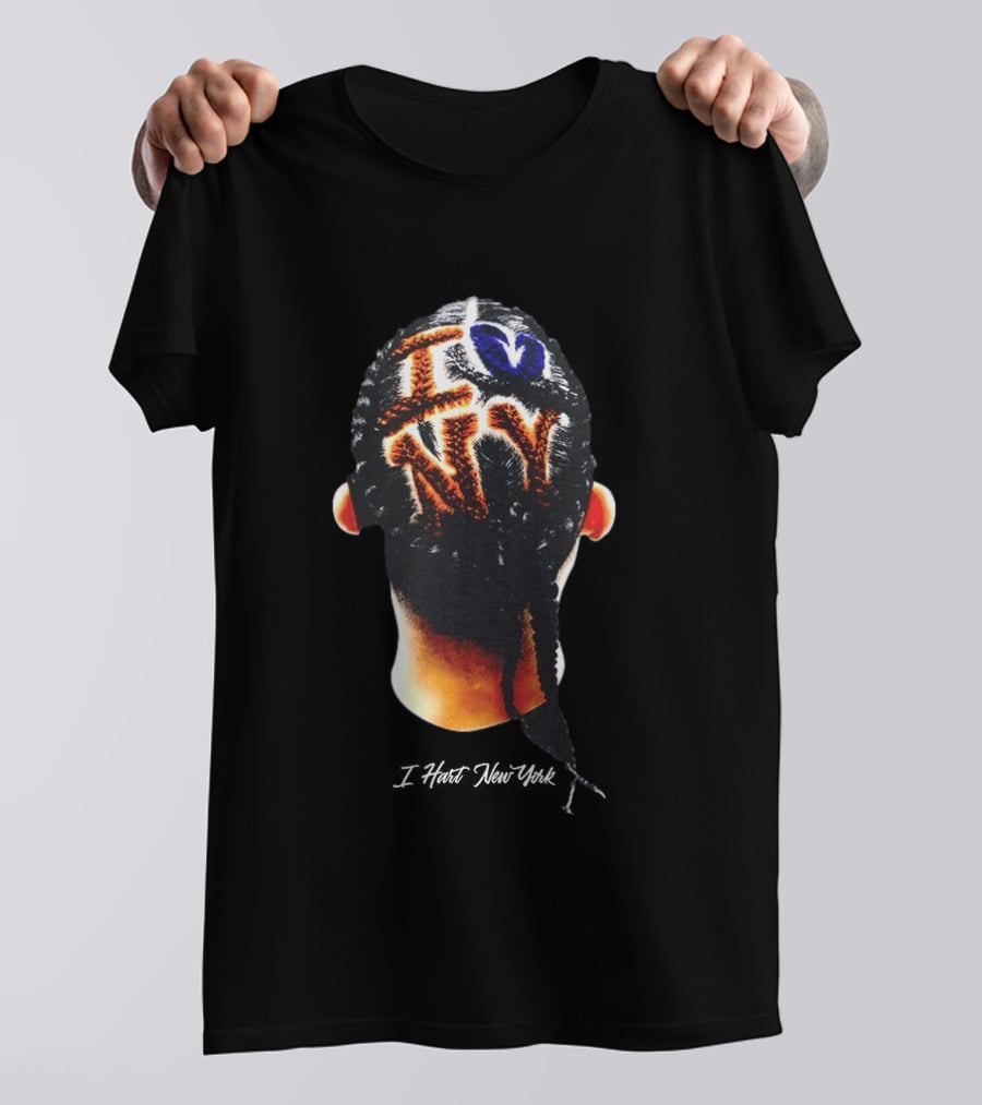 Josh Hart I Love New York Knicks NBA Hair 2026 T-Shirt