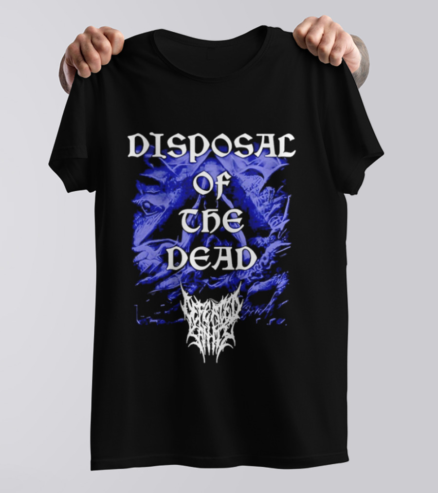 Extreme Death Metal Defecated Saints Disposal Of The Dead T-Shirt
