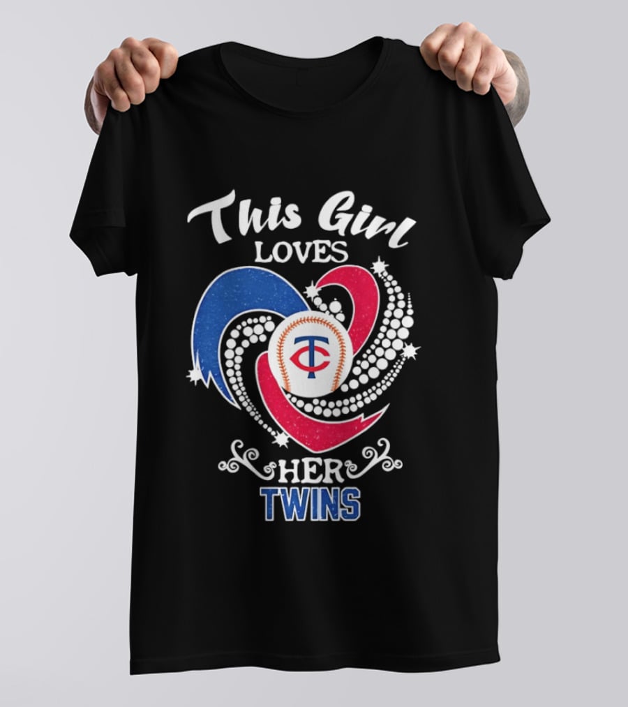 This Girl Loves Her Minnesota Twins MLB Team T-Shirt