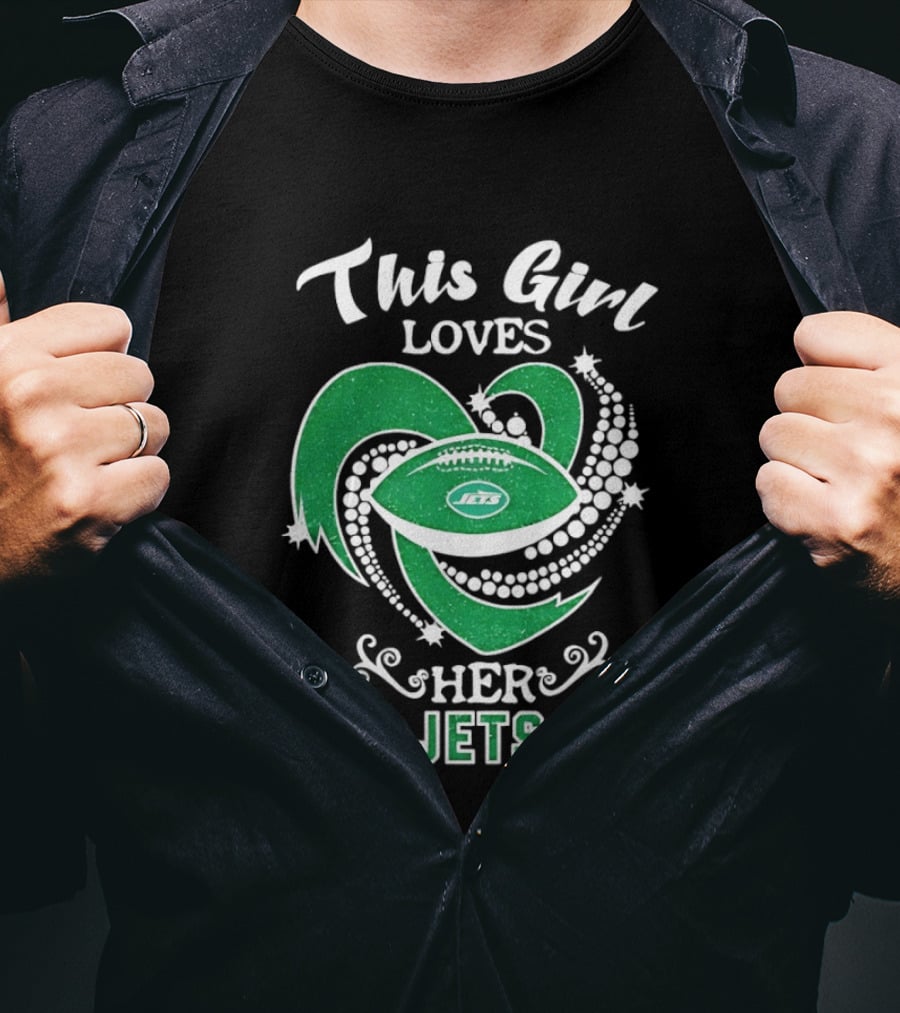 This Girl Loves Her New York Jets T-Shirt