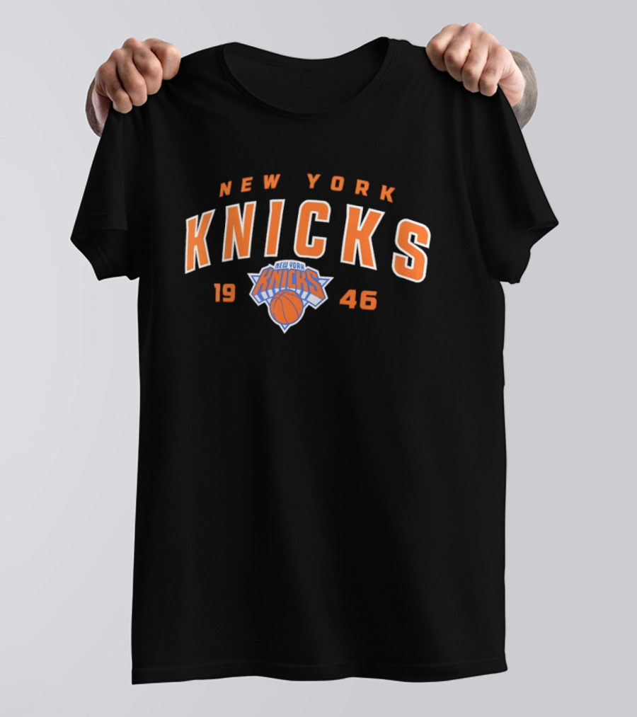 New York Knicks 1946 Basketball Team T-Shirt