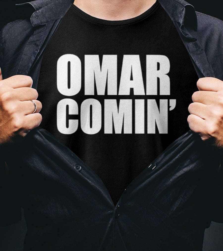 Omar Comin The Wire HBO Baltimore David Simon Michael K Williams USA T-Shirt