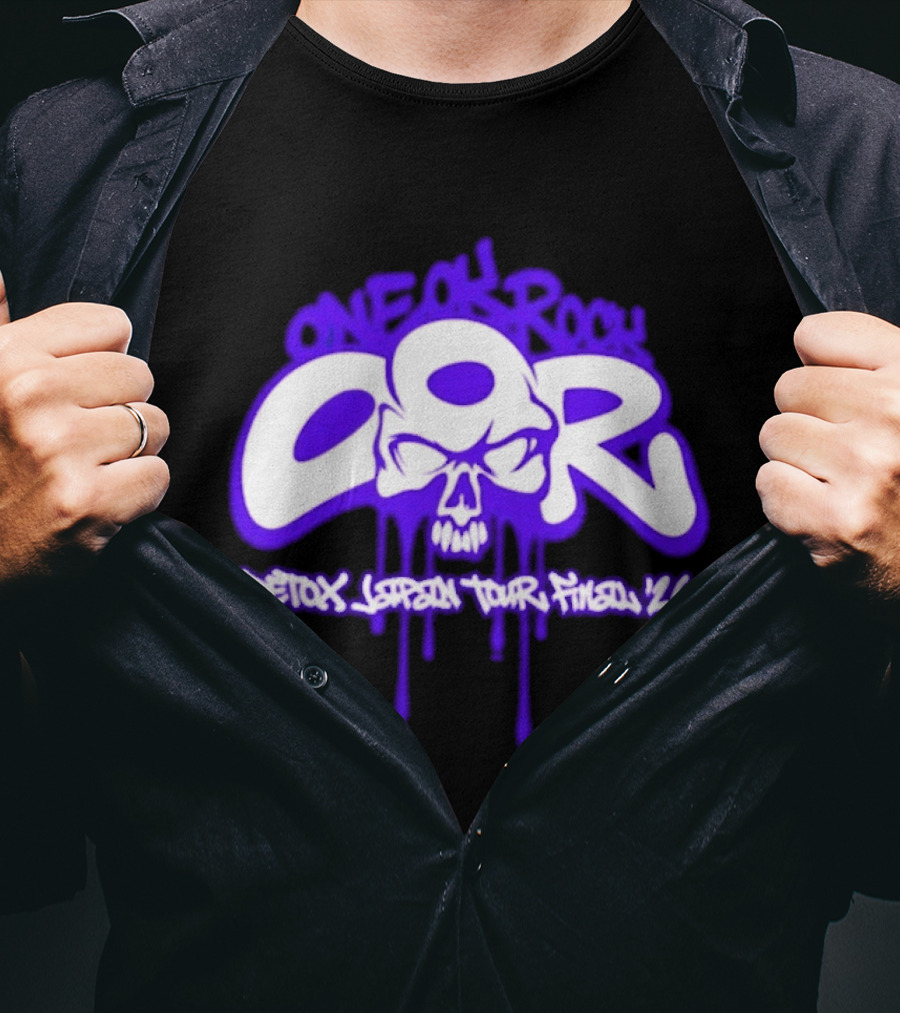 One Ok Rock Cor Skull Detox Japan Tour Final '26 T-Shirt
