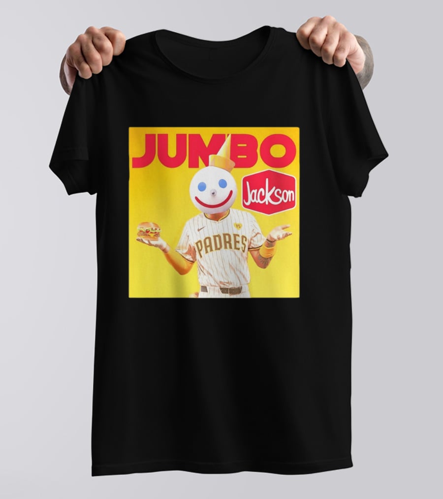 San Diego Padres MLB Jumbo Jack Jackson Collaboration T-Shirt