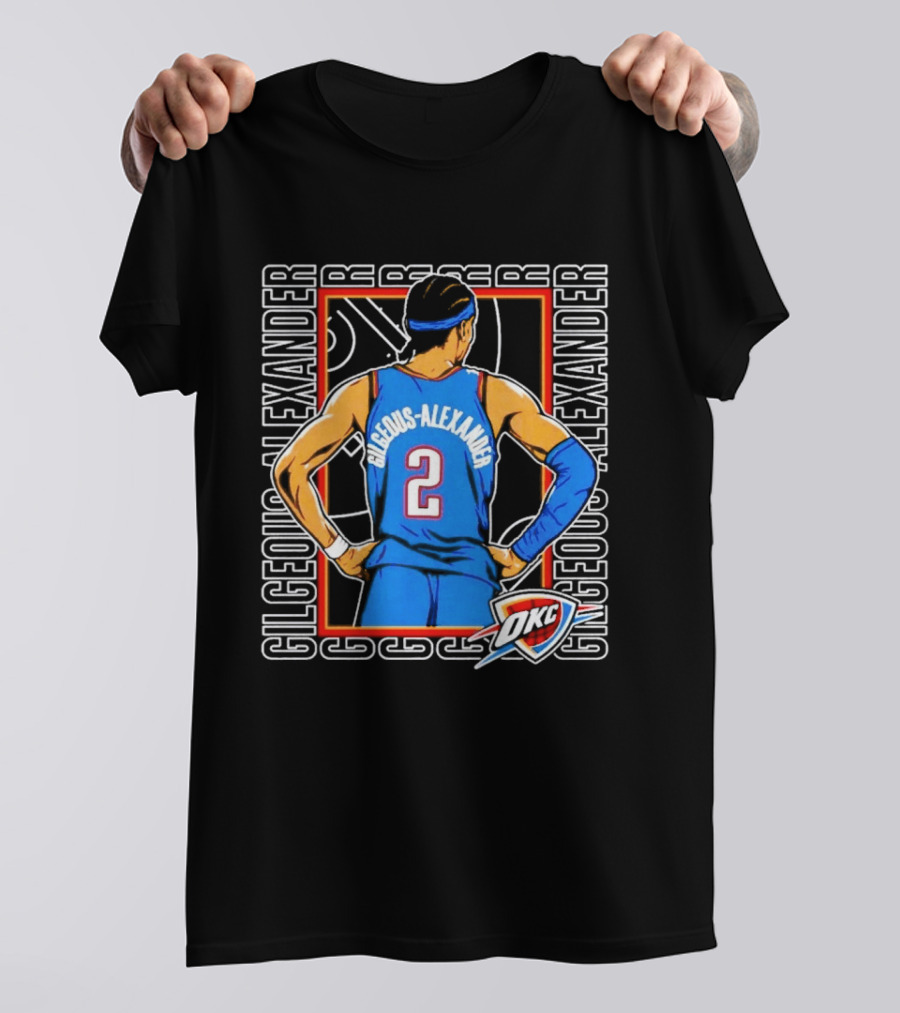 Shai Gilgeous Alexander 2 Oklahoma City Thunder NBA Gilgeous Alexander T-Shirt