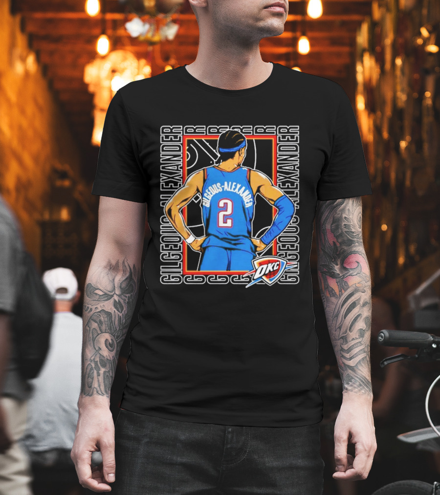 Shai Gilgeous Alexander 2 Oklahoma City Thunder NBA Gilgeous Alexander T-Shirt