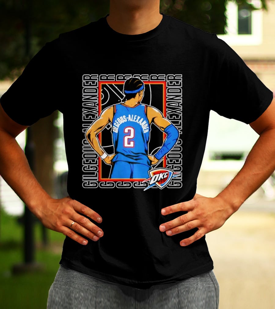 Shai Gilgeous Alexander 2 Oklahoma City Thunder NBA Gilgeous Alexander T-Shirt