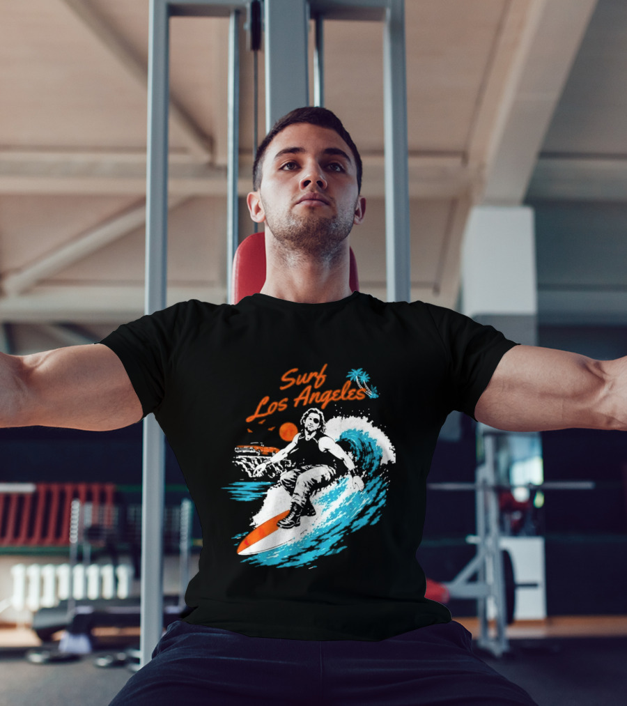 Surf Los Angeles Snake Plissken Escape From New York T-Shirt