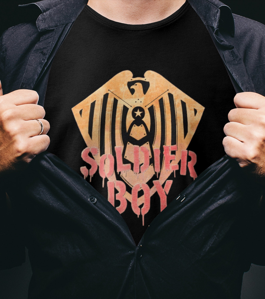 Soldier Boy The Boys Amazon Prime Video Garth Ennis Darick Robertson Eagle T-Shirt