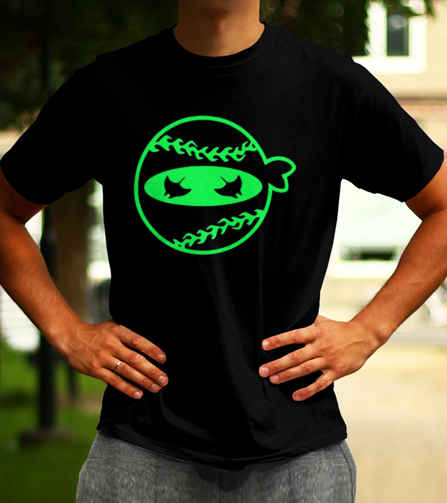 Tampa Bay Rays Baseball Pitching Ninja T-Shirt