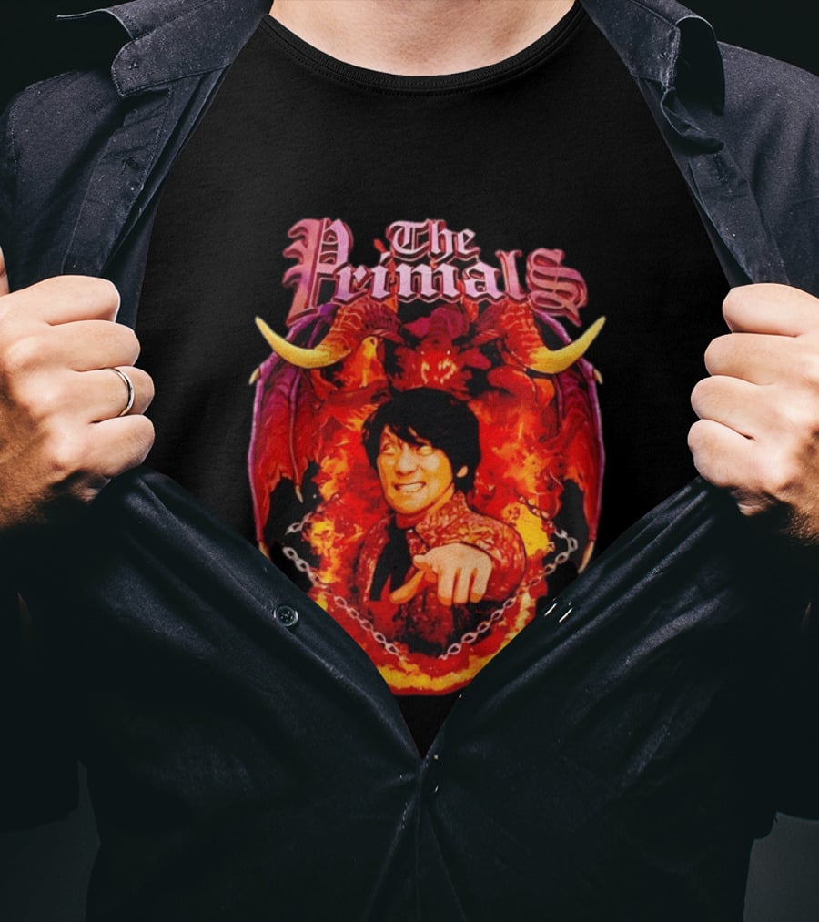The Primals Naoki Yoshida Yoshi P Final Fantasy XIV Eorzea Square Enix Flame T-Shirt